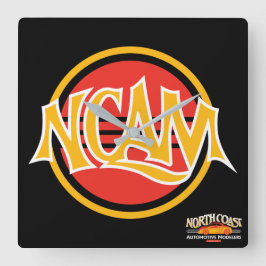 NCAM Workshop-klok Vierkante Klok