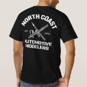NCAM - zwart Shirt - voor- en achterafdruk (Achterkant)