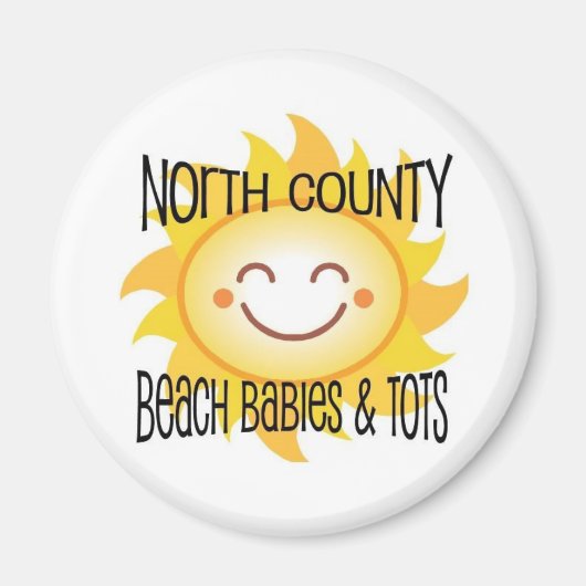 NCBBT cirkelmagneet Magneet (Voorkant)