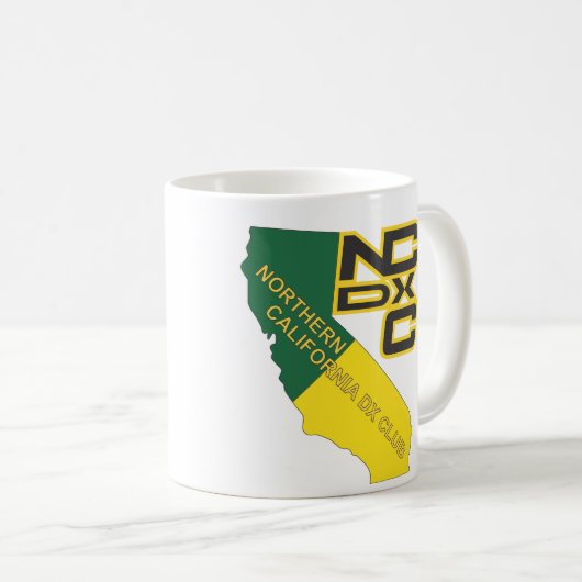 NCDXC Logo Coffee-Mok Koffiemok (Voorkant rechts)