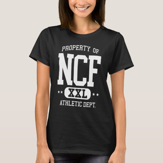 NCF Retro Athletic Property Dept. T-shirt (Voorkant)