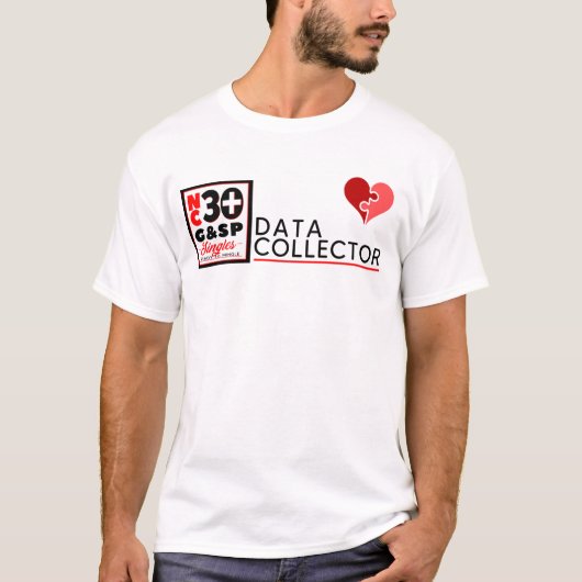 NCG&SP Data Collector T-shirt (Voorkant)