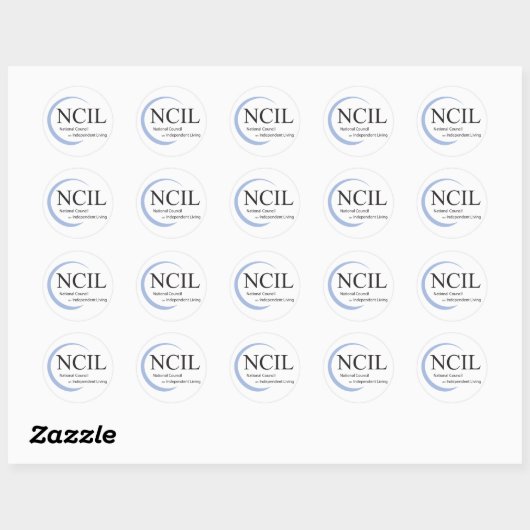 NCIL RONDE STICKER (Vel)