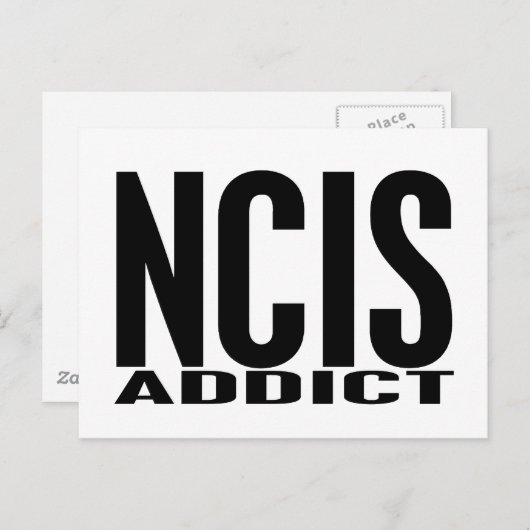 NCIS Addict Briefkaart (Voorkant / Achterkant)