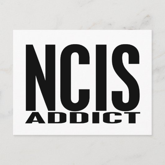 NCIS Addict Briefkaart (Voorkant)