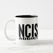 NCIS Addict Tweekleurige Koffiemok (Links)