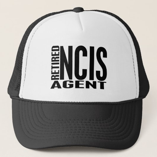 NCIS-agent in ruste Trucker Pet (Voorkant)