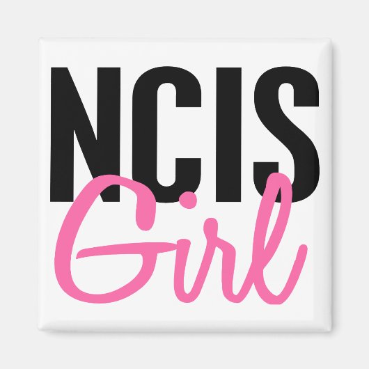 NCIS Girl 4 Magneet (Voorkant)