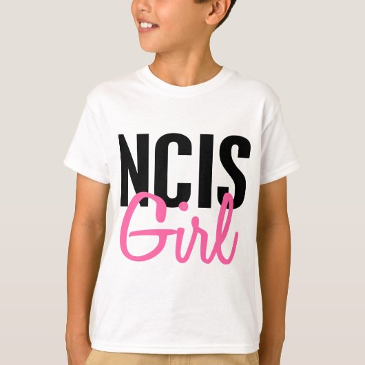 NCIS Girl 4 T-shirt (Voorkant)