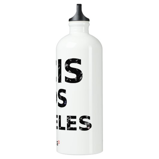 NCIS Los Angeles Logo Aluminium Waterfles (Rechts)