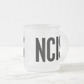 NCIS MATGLAS KOFFIEMOK (Voorkant rechts)