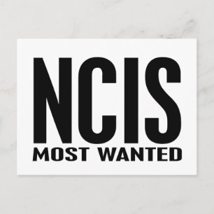 NCIS meest gezochte Briefkaart