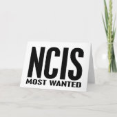 NCIS Most Wanted Kaart (Voorkant)