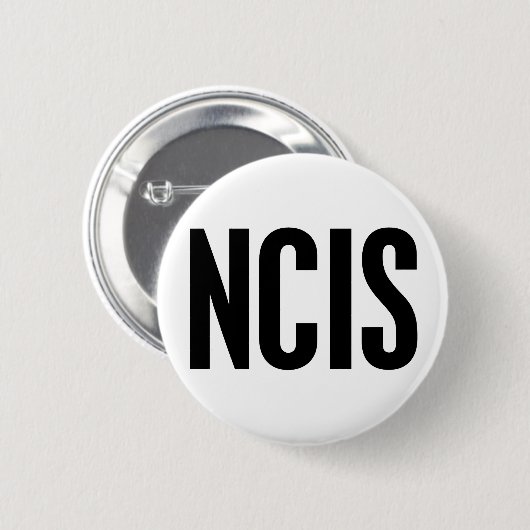 NCIS RONDE BUTTON 5,7 CM (Voorkant /achterkant)