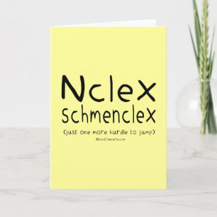 NCLEX Schmenclex-verpleegexamen Kaart
