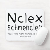 NCLEX Schmenclex-verpleegexamen Muismat (Met muis)