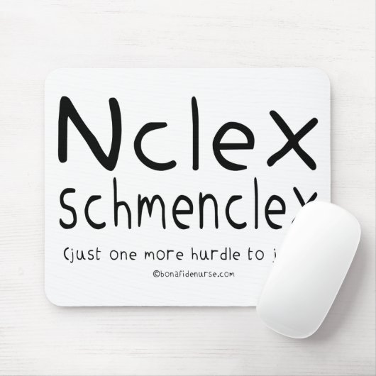 NCLEX Schmenclex-verpleegexamen Muismat (Met muis)