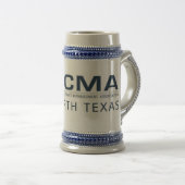 NCMA North Texas Stein Bierpul (Voorkant rechts)
