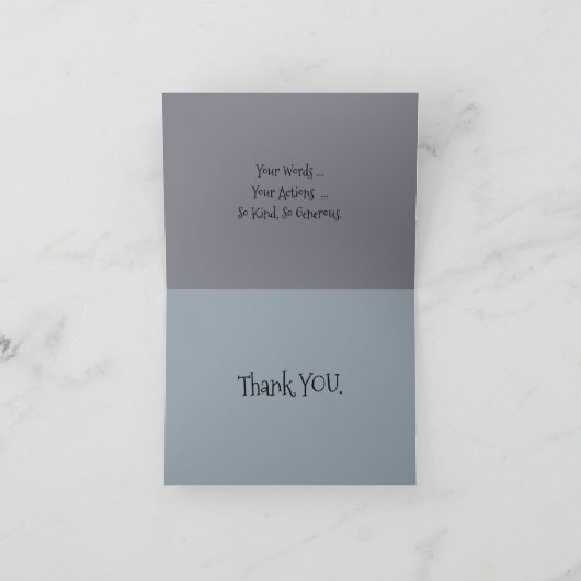 *'N'coopa Sky' ontwerp, Dank u kaart (Binnen)