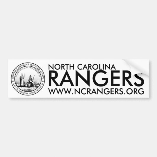 NCRC Promo-Bumpersticker Bumpersticker (Voorkant)