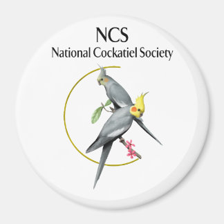 NCS grote 3 inch ronde magneet