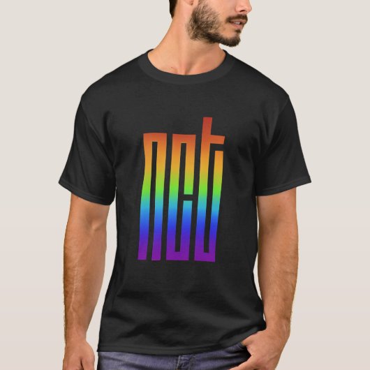 NCT Rainbow Logo T-shirt (Voorkant)
