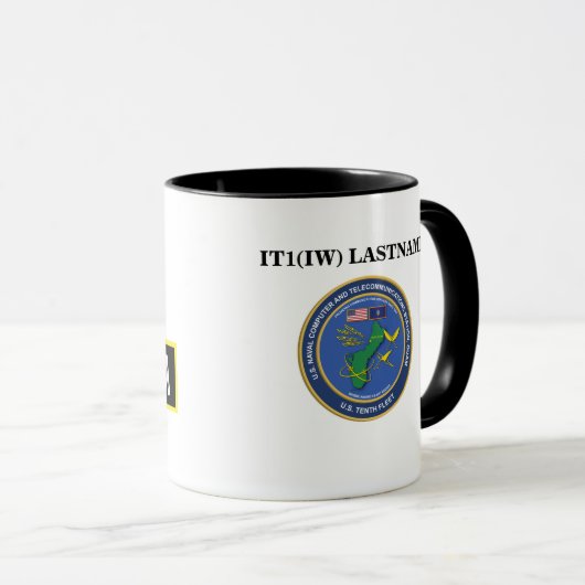 NCTS "Park" Logo + Command Seal Mok (Voorkant rechts)