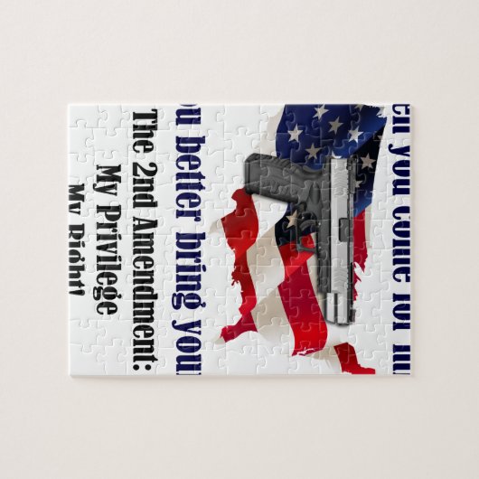 @nd Amendment Legpuzzel (Horizontaal)
