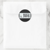 ND booster bord Ronde Sticker (Tas)