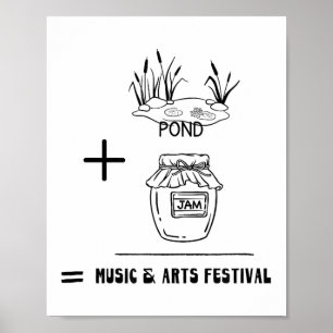 Nd Jam Rad Stad Michigan Michigander Muziek Kunst Poster