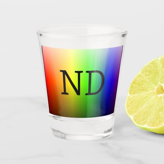 ND (NeuroDiverse) Shot Glas (Voorkant)