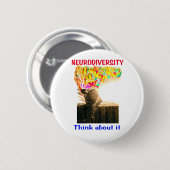 ND Scotty denkt erover na Ronde Button 5,7 Cm (Voorkant /achterkant)