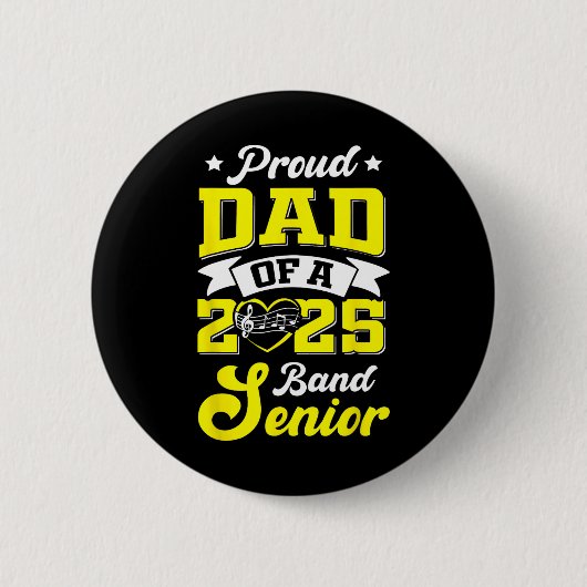 ND Senior 2025 Dad CL van 2025 Afstuderen Ronde Button 5,7 Cm (Voorkant)