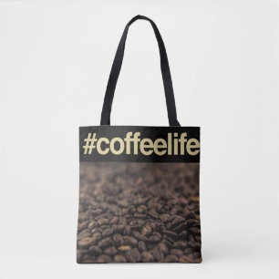 ND voor ES - #coffeelife Bag reeks Tote Bag