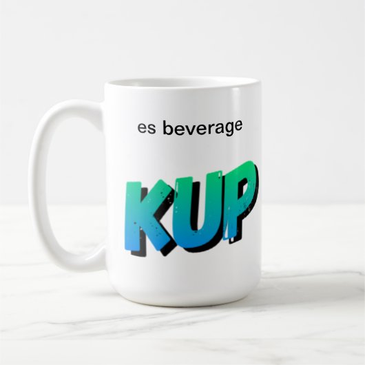 ND voor ES - Officiële KUP KLUB Coffee Mok (Links)