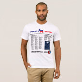 Ndaa National Defence Authorisation Act T-shirt (Voorkant volledig)