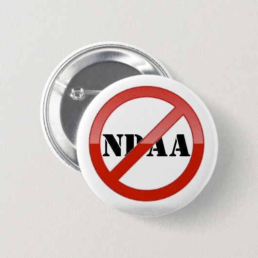 NDAA-toets Ronde Button 5,7 Cm (Voorkant /achterkant)
