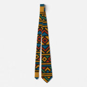 Ndebele Afrikaans patroon Stropdas (Achterkant)