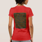Ndebele Afrikaans Patroon T-shirt (Achterkant)