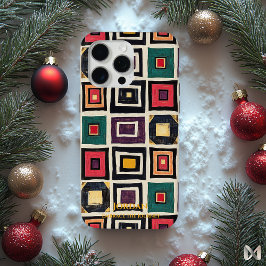 Ndebele-geometrie - artistieke culturele fusie iPhone 15 pro max hoesje