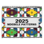 Ndebele-patronen: een jaar van levendige traditie kalender (Hoes)