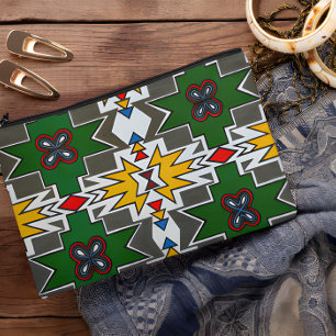 Ndebele traditionele kleding Afrikaanse stamkunst  Etui