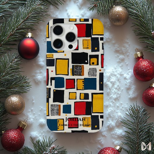 Ndebele Tribal Geometric Art - Levendige culturele Case-Mate iPhone Case