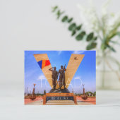 N'djamena, Tsjaad Reisansichtkaart Briefkaart (Staand voorkant)