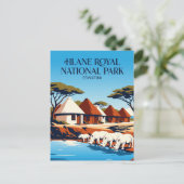 Ndlovu Kamp Eswatini Briefkaart (Staand voorkant)