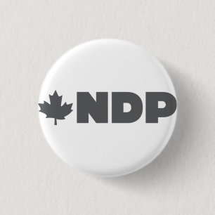 NDP Alternative Logo Ronde Button 3,2 Cm