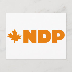 NDP LOGO BRIEFKAART