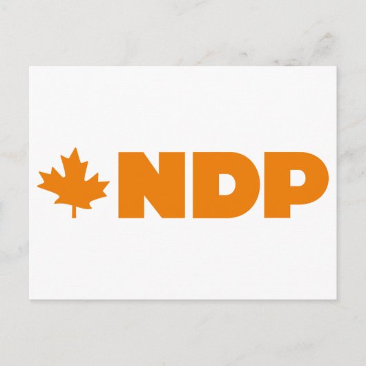 NDP LOGO BRIEFKAART (Voorkant)