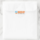 NDP Prince Edward Island Logo Ronde Sticker (Tas)