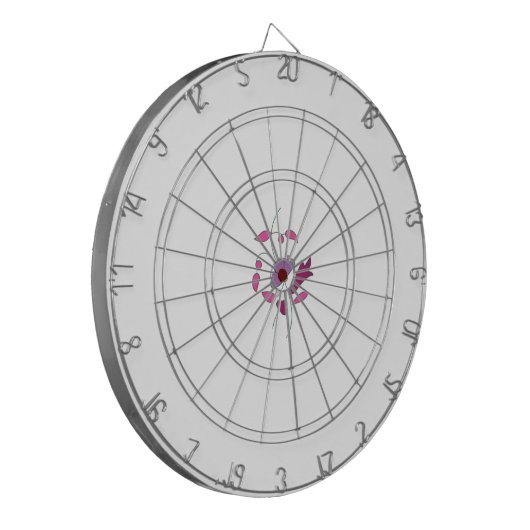 Ndrrmc Style, Soft Paars, Jazzberry Jam Dartbord (Voorkant Links)